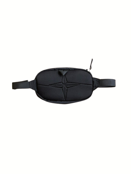 Marsupio nero con logo per bambino