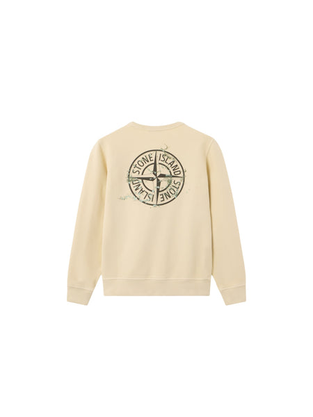 Felpa burro con logo per neonato e bambino