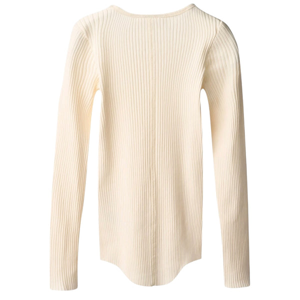 T-shirt panna per bambina