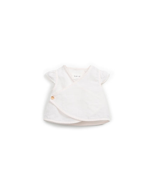 Blusa panna per neonata