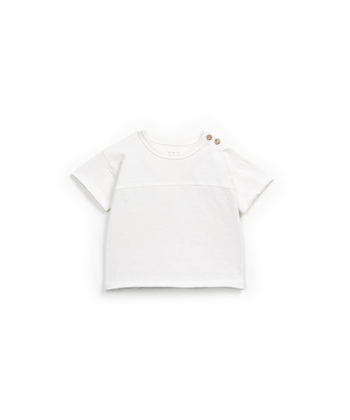T-shirt bianca per neonato