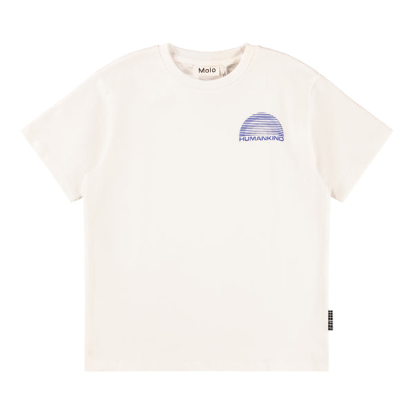 T-shirt bianca con stampa per bambino