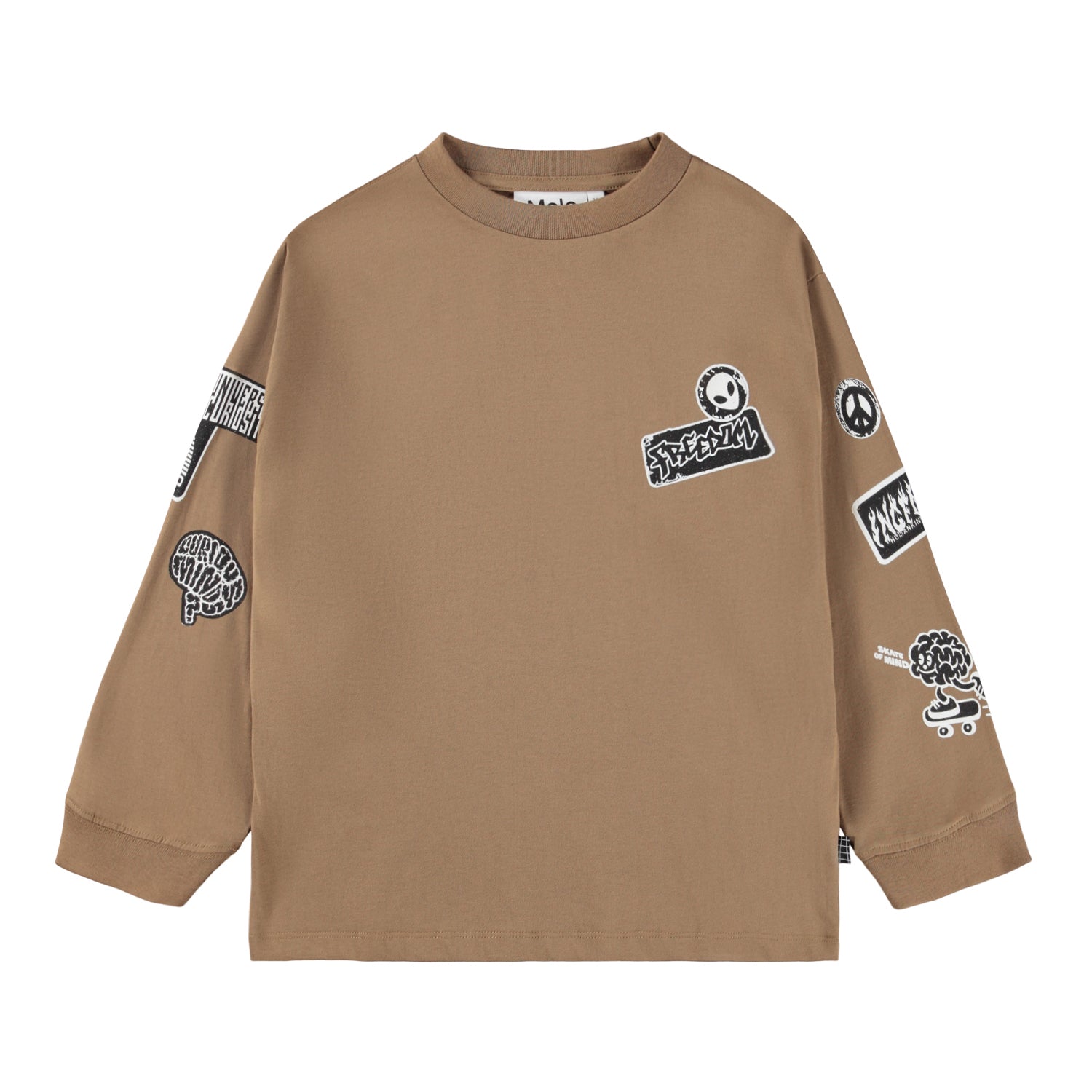 T-shirt maniche lunghe con stampe per bambino