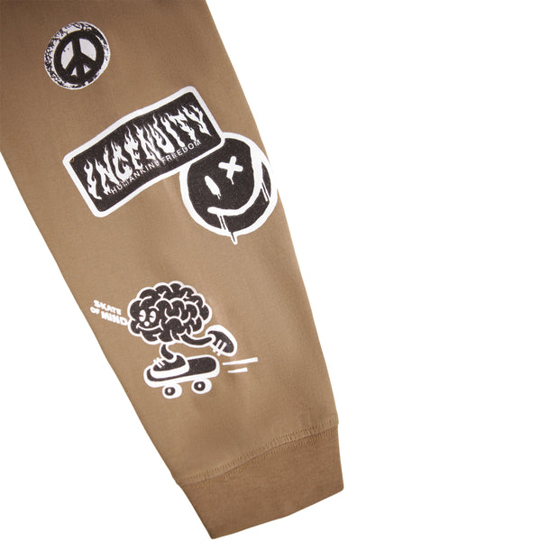 T-shirt maniche lunghe con stampe per bambino