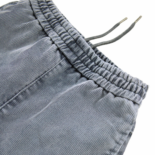 Pantalone grigio in velluto a costine per neonato e bambino