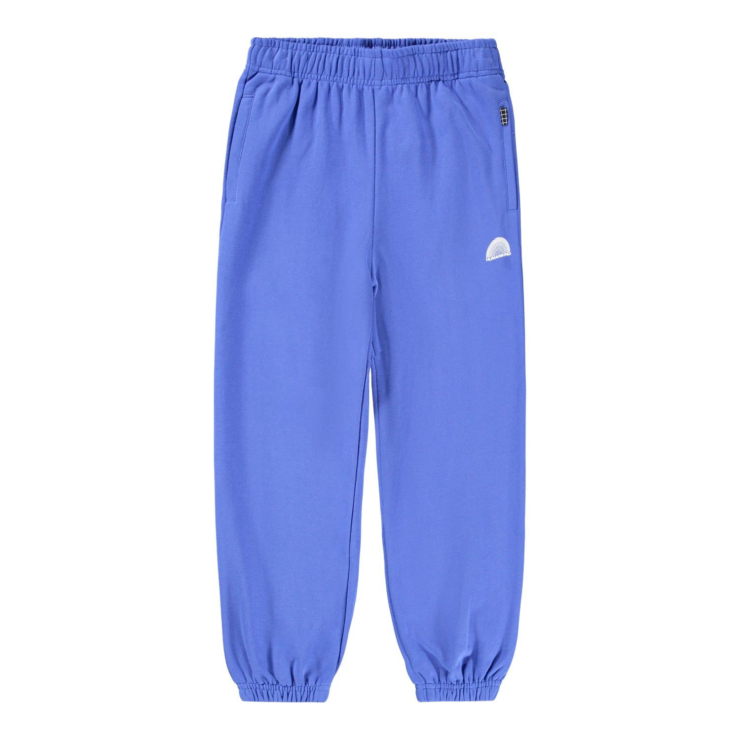 Pantalone in felpa blu con stampa per bambino
