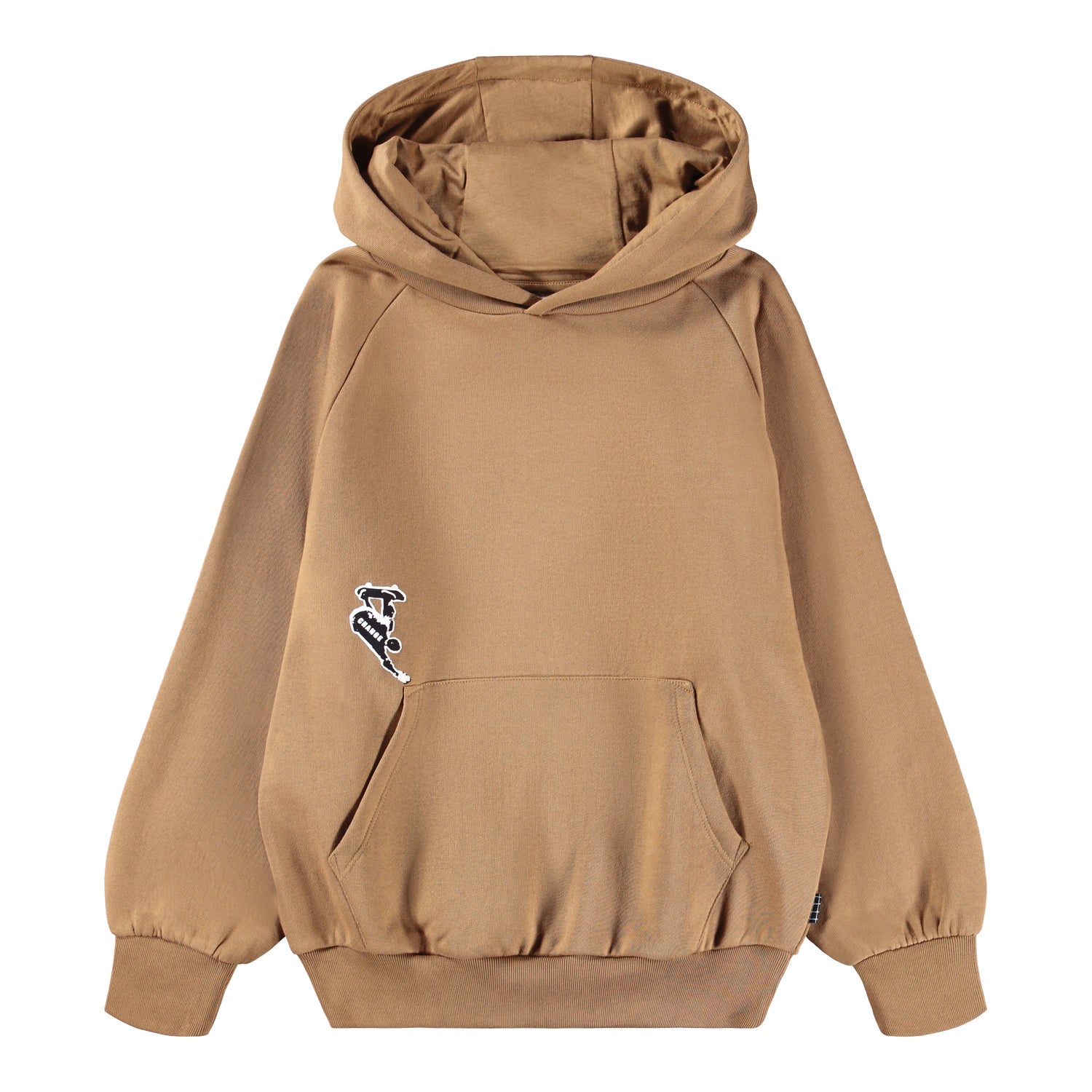 Felpa marrone con stampe per bambino