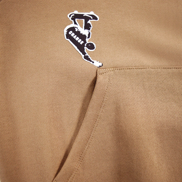 Felpa marrone con stampe per bambino