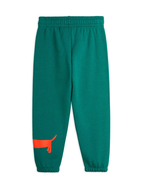 Pantalone verde con stampa per neonati e bambini