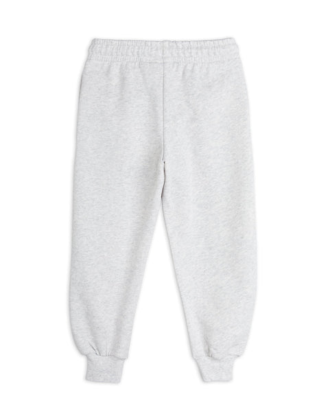 Pantalone in felpa grigio per neonati e bambini