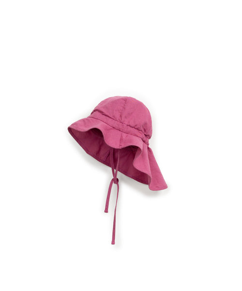 Cappello magenta per neonata