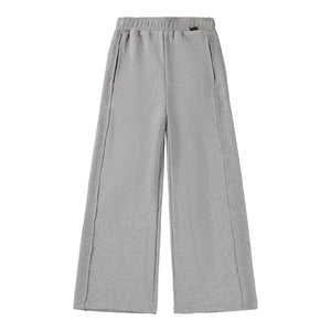 Pantalone in felpa grigio per bambina