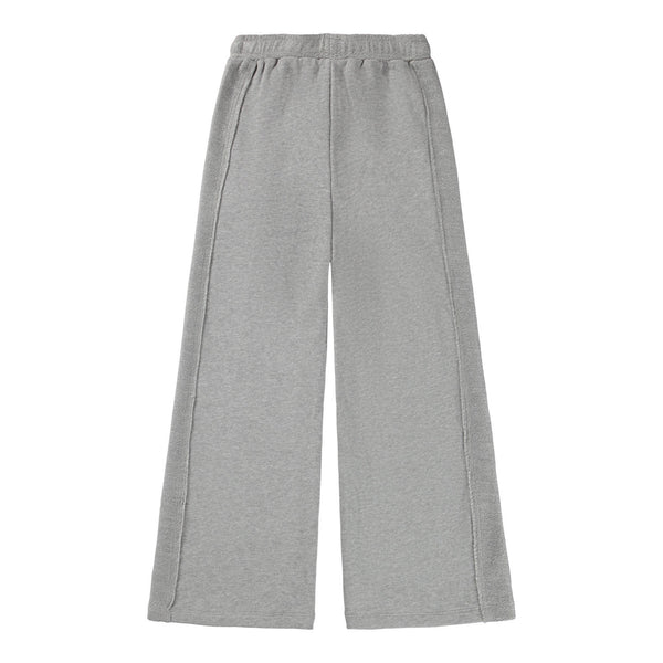 Pantalone in felpa grigio per bambina