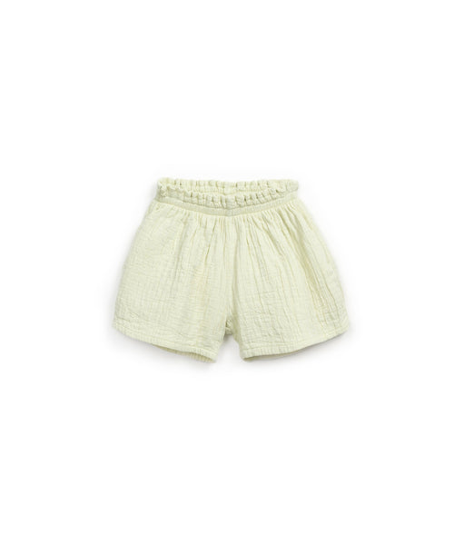 Short verde chiaro per bambina