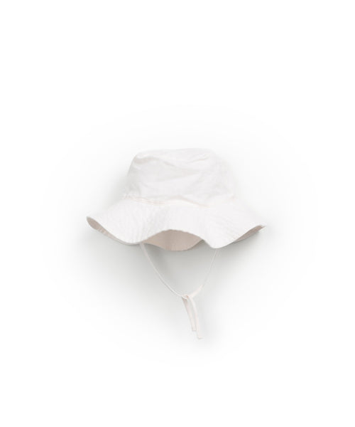 Cappello alla pescatora panna per bambina