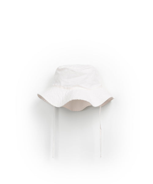 Cappello alla pescatora panna per bambina