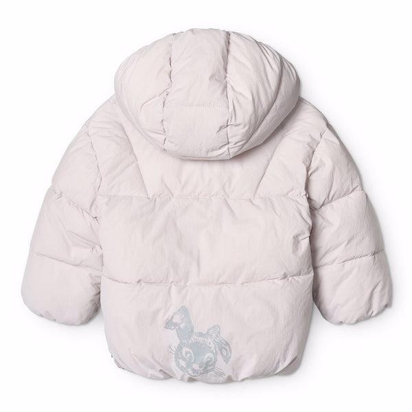 Piumino lilla per neonata e bambina