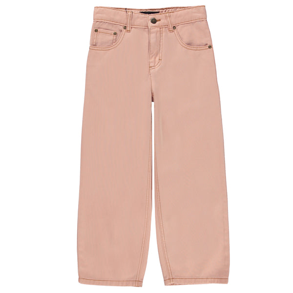 Jeans Aiden in denim pesca per bambini