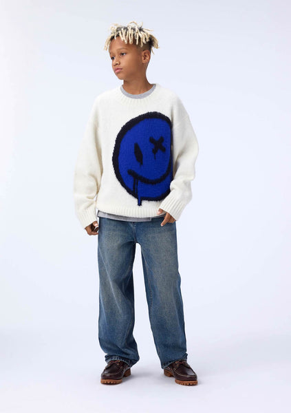 Jeans in denim blu per bambini
