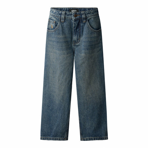 Jeans in denim blu per bambini