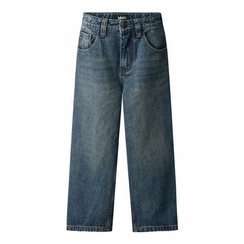 Jeans in denim blu per bambini