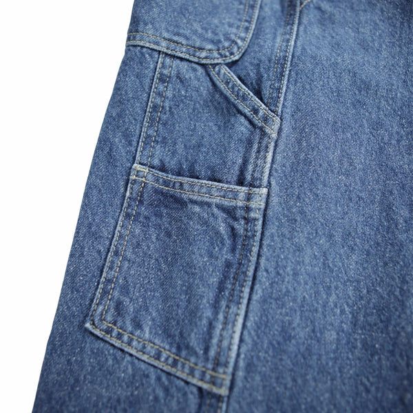 Jeans in denim blu per neonato e bambino