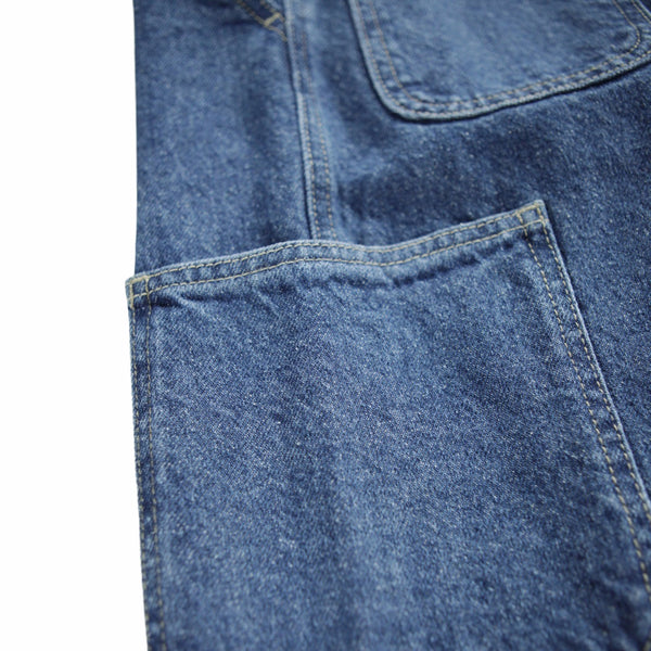 Jeans in denim blu per neonato e bambino