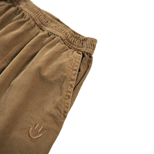Pantalone marrone in velluto a costine per neonato