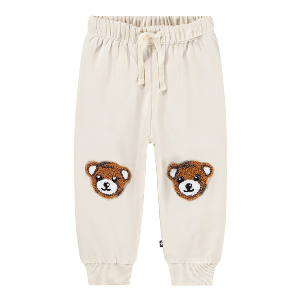 Pantalone panna con orsetti per neonati