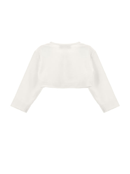 Cardigan panna per neonata