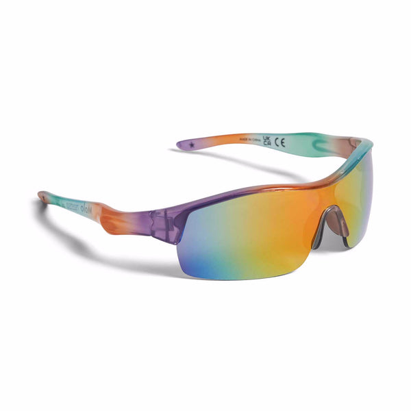 Occhiali da sole sportivi multicolor per bambini