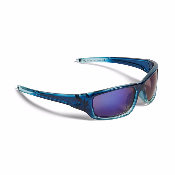 Occhiali da sole sportivo blu per bambino
