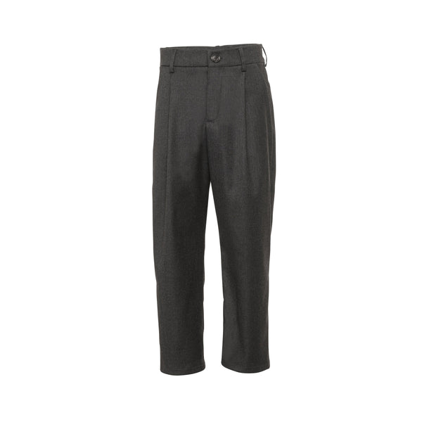 Pantalone grigio con pince per bambini