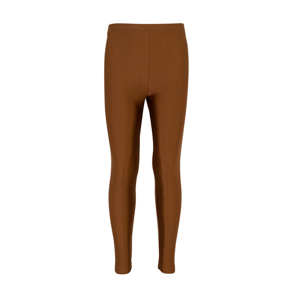 Leggings bronzo per bambina