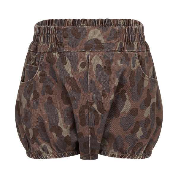 Culotte camouflage per bambina