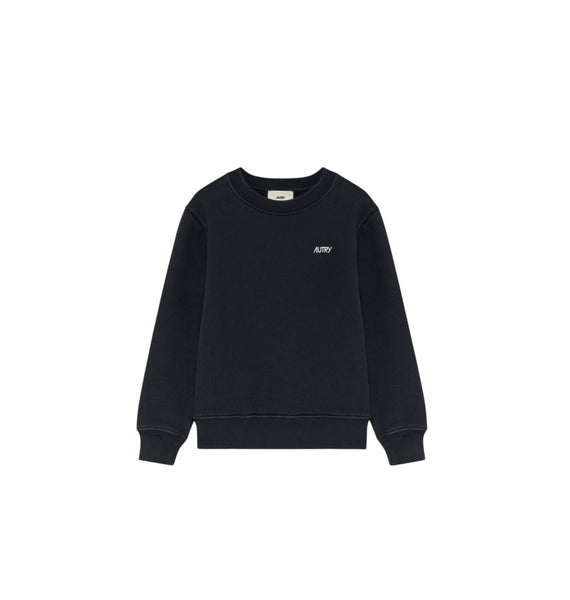 Felpa blu con logo per bambini AUTRY KSPK P3JV 