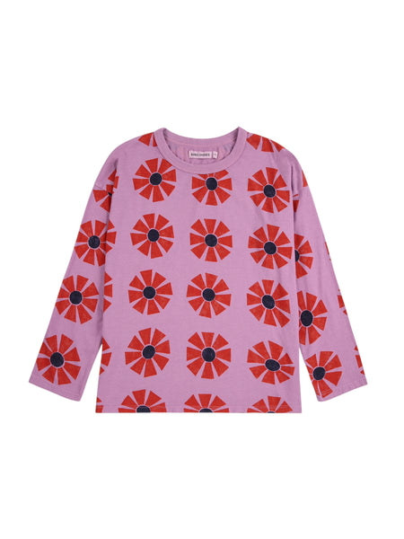 T-shirt con stampa all over per neonata e bambina BOBO CHOSES B225AC011 UNI 