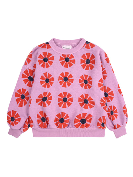 Felpa con stampa all over per neonata e bambina BOBO CHOSES B225AC038 UNI 
