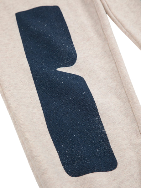 Pantalone in felpa beige per neonato e bambino BOBO CHOSES B225AC069 UNI 