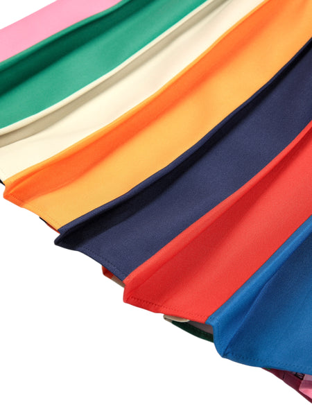 Gonna a pieghe multicolor per neonata e bambina BOBO CHOSES B225AC102 UNI 