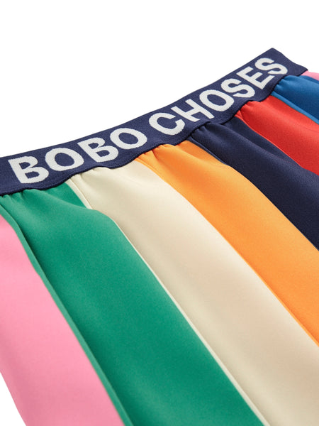 Gonna a pieghe multicolor per neonata e bambina BOBO CHOSES B225AC102 UNI 