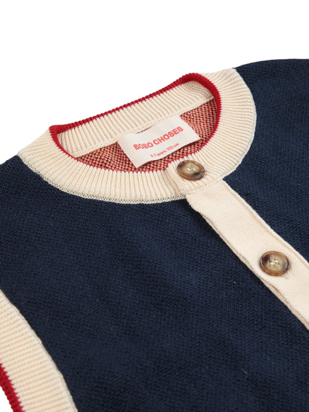 Gilet in maglia per neonata e bambina BOBO CHOSES B225AC106 UNI 