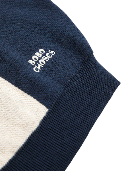 Maglia color block per neonato e bambino BOBO CHOSES B225AC110 UNI 