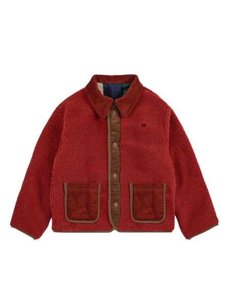 Giubbino imbottito reversibile multicolor per neonati e bambini BOBO CHOSES B225AC122 UNI 