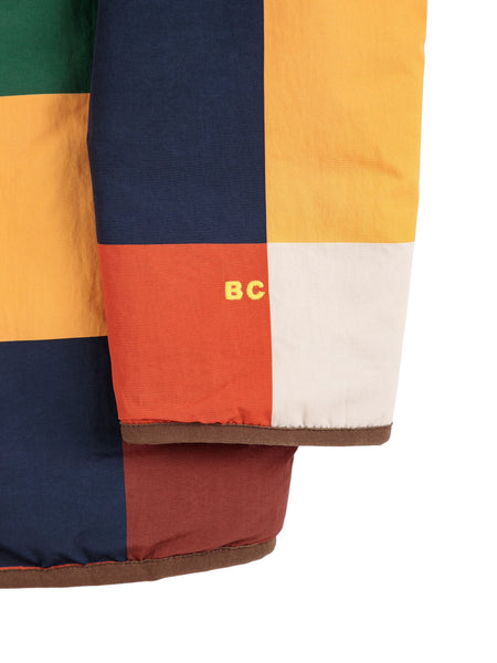 Giubbino imbottito reversibile multicolor per neonati e bambini BOBO CHOSES B225AC122 UNI 