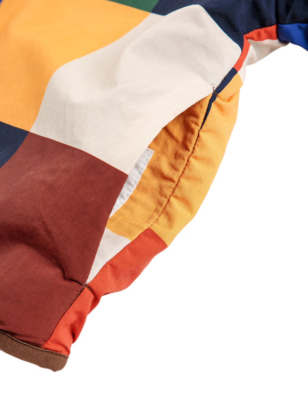 Giubbino imbottito reversibile multicolor per neonati e bambini BOBO CHOSES B225AC122 UNI 