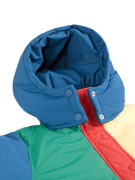 Piumino color block multicolor per neonato e bambino BOBO CHOSES B225AC123 UNI 