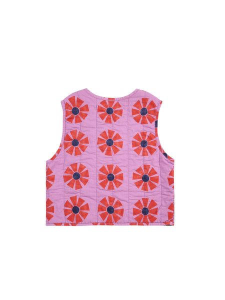 Gilet con stampa all over per neonata e bambina BOBO CHOSES B225AC141 UNI 