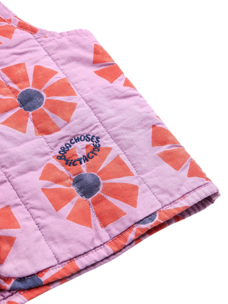 Gilet con stampa all over per neonata e bambina BOBO CHOSES B225AC141 UNI 