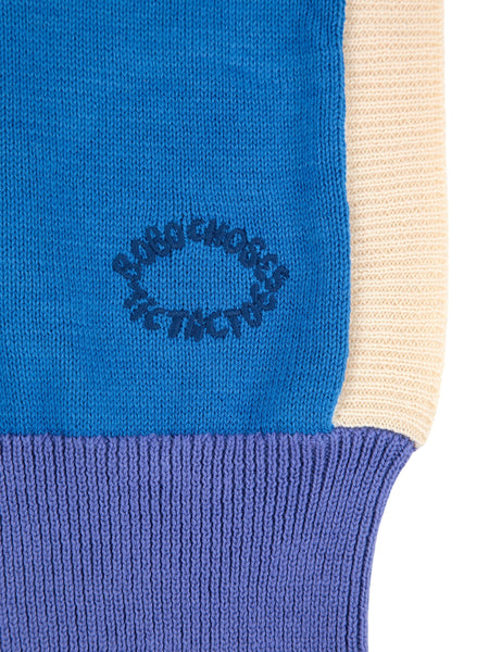 Balaclava in maglia multicolor per neonati BOBO CHOSES B225AH012 UNI 